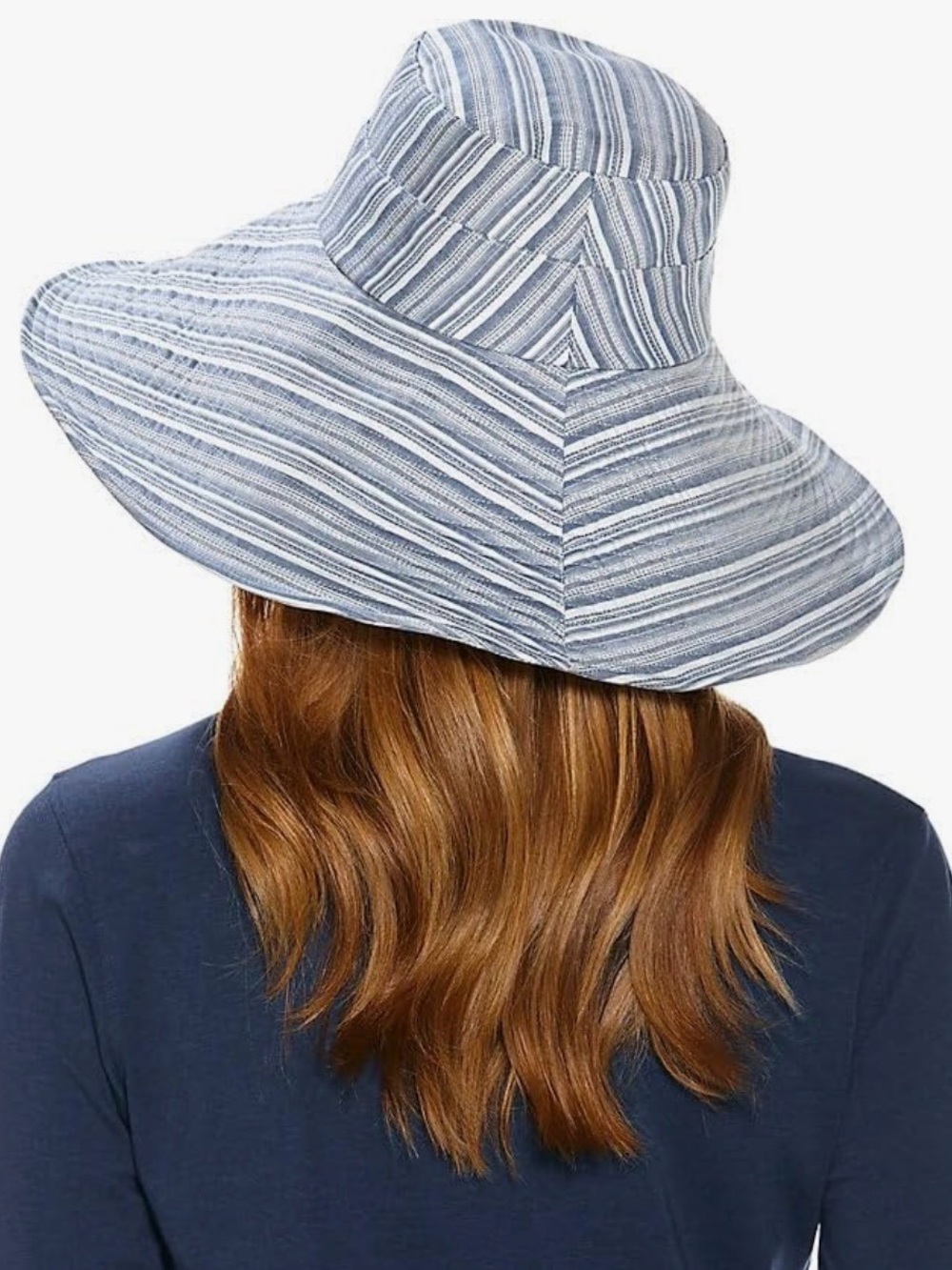 Coolibar Brittany Wide Brim Packable Sun Hat UPF 50 - Picture 2 of 8